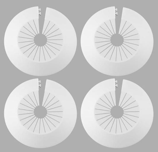 5 Pcs Flange Water Pipe Cover Decoration