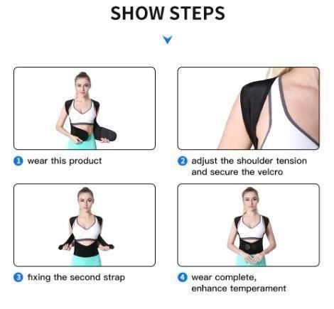 Adjustable Back Posture Corrector/ Pain Belt Women Men